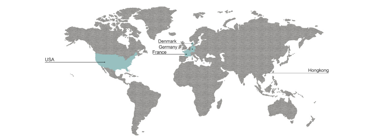 Our Client's World Wide Distribution